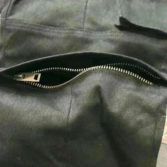 NWT I.AM.GIA Ursa Black Noir Convertible Cargo Pants, XS - Picture 14 of 15